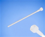 Fluid line 6" clear female to male luer lock