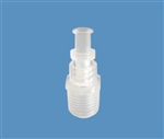 1/4" NPT thread to female luer plastic fitting TSD931-15C