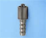 6mm barb to Male luer metal fitting TSD931-60MB