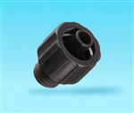 1/4-28" UNF to male luer plastic fitting