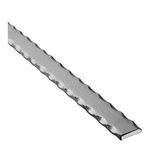 Rail Hammered Edges 1-3/16" X 5/16" 10' L