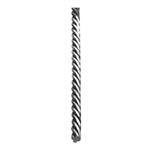 Rope Twist Rnd Bar Rope 3/4" Dia 118"L