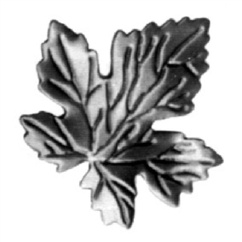 Leaf Stamped Small Maple .0197" Matl 2-15/16" X 2-