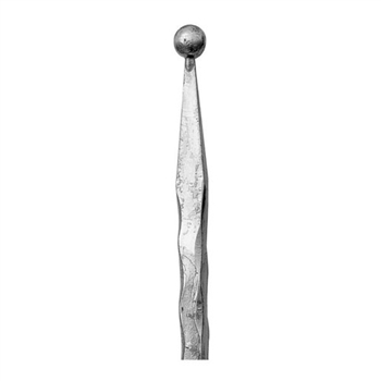 Spear Point - W/Sphere 9/16" Sq. 7-7/8"H