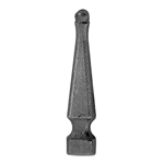 Spear Point 3/4" Sq. 3-15/16"H