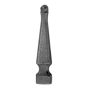 Spear Point 3/4" Sq. 3-15/16"H