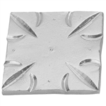 SHOE PLATE ALUM 4" SQ