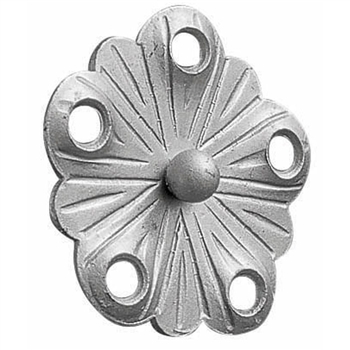 ROSETTE 5/32" MTL 4-1/8" DIA