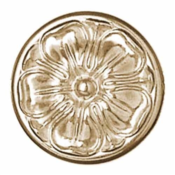 Rosette Solid Brass 3-7.8" Dia Not Double Faced