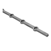 Pierced Bar 5/8" Sq 78-3/4" Lg