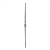 Tube Baluster W/Brass Bushing 1-3/16" Dia 37" H