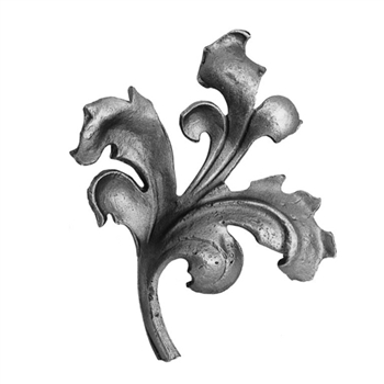 Leaf Cast Steel 5/8" X 5/16" Matl 5-1/2" X 6-1/8"