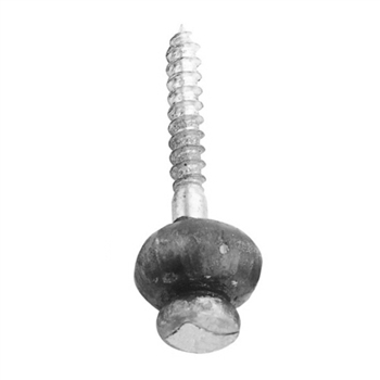 Wood Screw 3-17/32" X 3/8"  1-3/8" Matl