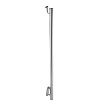 Stainless Steel 1 2/3" Newel Post Wall Mount and P
