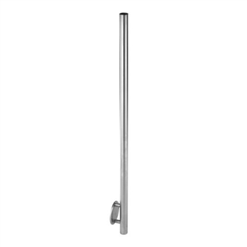 Stainless Steel 2" Newel Post Wall Mount