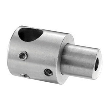 Stainless Steel Bar Holder 1/2" Dia. Hole for 1 1/