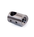 Stainless Steel Bar Holder 1/2" Dia. Hole for 1 1/