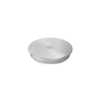 Stainless Steel End Cap Flat for Tube 1 2/3" Dia.