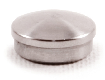 316 Stainless Steel End Cap Rounded for Tube 1/2" Dia.