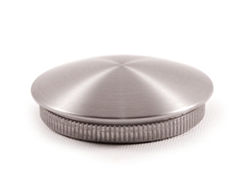 Stainless Steel End Cap Rounded for Tube