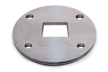 Stainless Steel Flange 3 15/16" and 1 19/32" by 1 19/32 hole