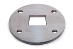 316 Stainless Steel Flange 3 15/16" and 1 19/32" by 1 19/32 hole