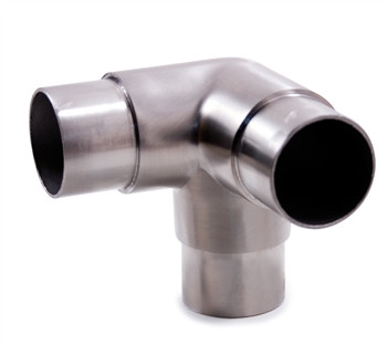 Stainless Steel 3-Way Corner Fitting 1 7/8" Dia. x 5/64"