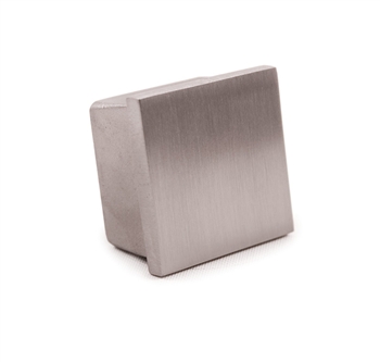 316 Stainless Steel Cap for Square Tube 1-9/16"