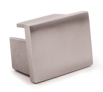 316 Stainless Steel Cap for Rectangular Tube 1-9/16" x 1 3/16"