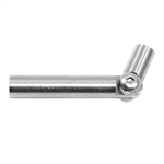 316 Stainless Steel Adjustable Rope Connector with 2 M6 Thread