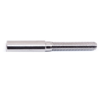 Stainless Steel Threaded Terminal (Right) for Rope