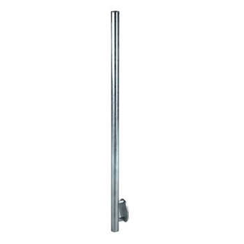 Galvanized Steel Newel Post 1 2/3" Dia. X 5/64" x