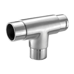 Galvanized Steel 3-Way Flush Fitting "T" 1 2/3" Di