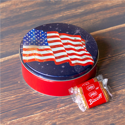 Biscoff  Flag Cookie Tin