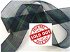 Blackwatch Tartan Ribbon Organza