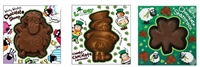 Single Chocolate leprechauns or Shamrock