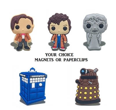 Dr. Who magnet set