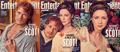 Entertainment Weekly Outlander Cover Set