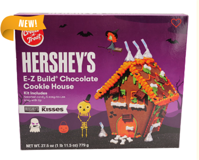 Hershey's Halloween Cookie House