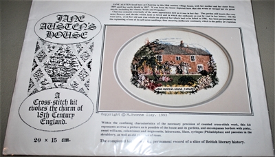 Jane Austen House Cross Stitch Kit