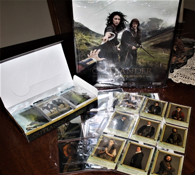 Cryptozoic Outlander Trading Card Binder Series 1 2nd release Beginner's Savings Package