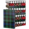 Plaid shirt boxes