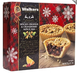 Walker's Spiced Orange & Cranberry Mince Pies