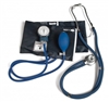 Lumiscope Professional Combo Kit, BP Cuff w/ Stethoscope, Black