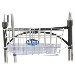 Drive Walker Basket with Plastic Tray Insert