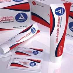 Dynarex, Triple Antibiotic Ointment, 1 oz. tube, 72/CS