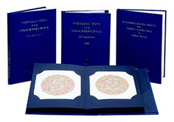 Ishihara Test Chart Books, for Color Deficiency, 24 Plate (Abridged Edition)