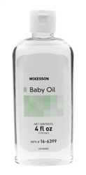 Baby Oil, 4 oz, Bottle, Scented, Each