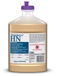 Isosource HN, Unflavored, 1000 ml, 6/case
