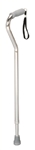 Offset Cane SunmarkÂ® Aluminum Adjustable 30"-39", Chrome